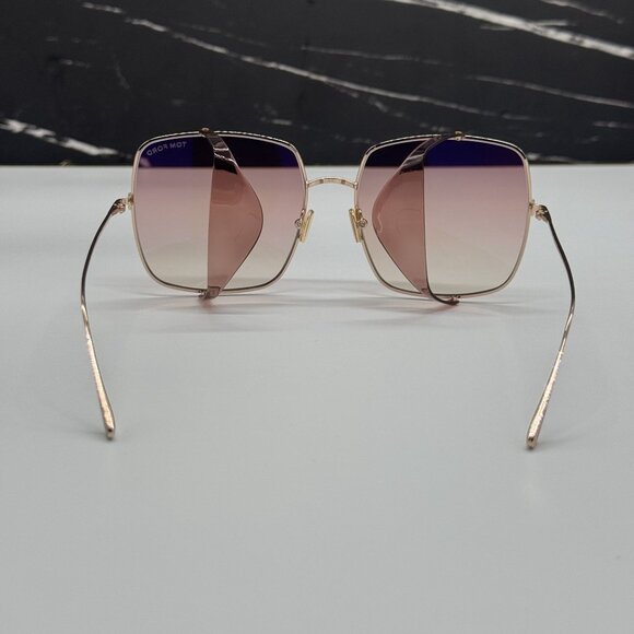 NEW TOM FORD TOBY-02 TF901 28F PINK WOMEN SUNGLASSES FT0901/S 28F - Picture 4 of 10